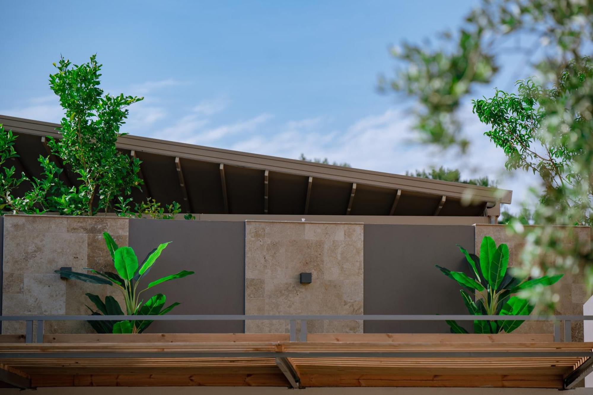 Ktima Papaoikonomou Apartment Potos Bagian luar foto