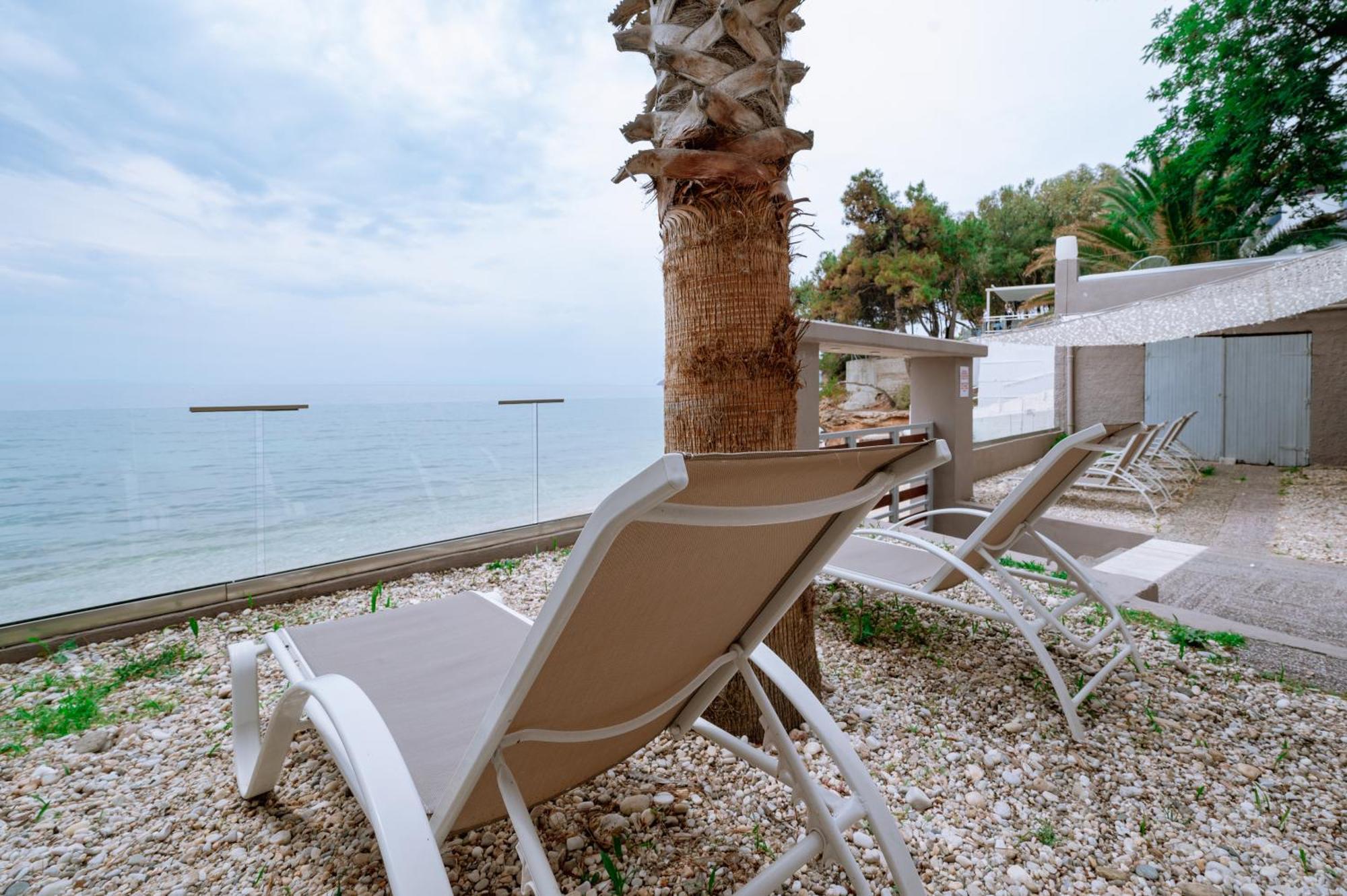 Ktima Papaoikonomou Apartment Potos Bagian luar foto