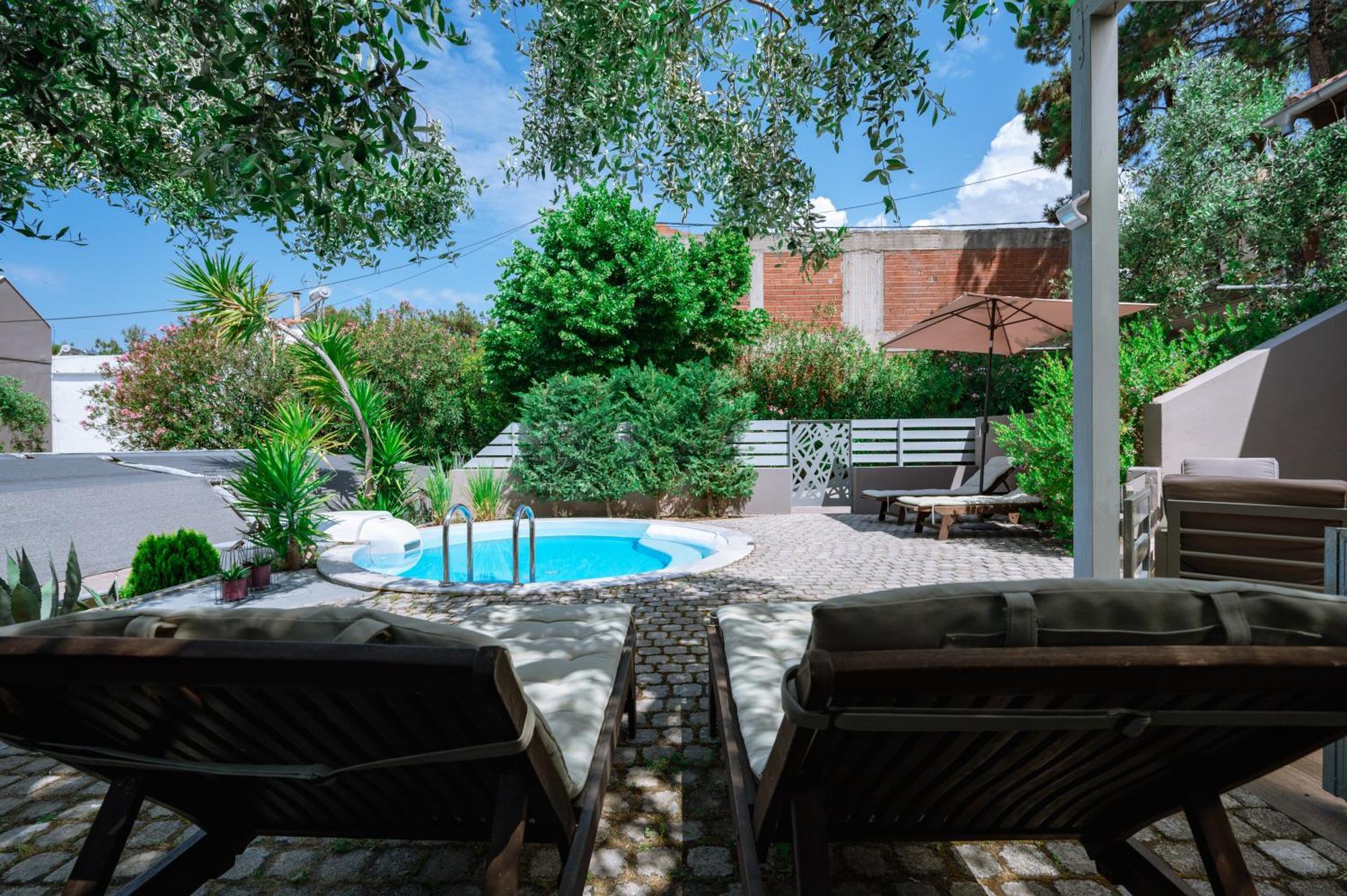 Ktima Papaoikonomou Apartment Potos Ruang foto
