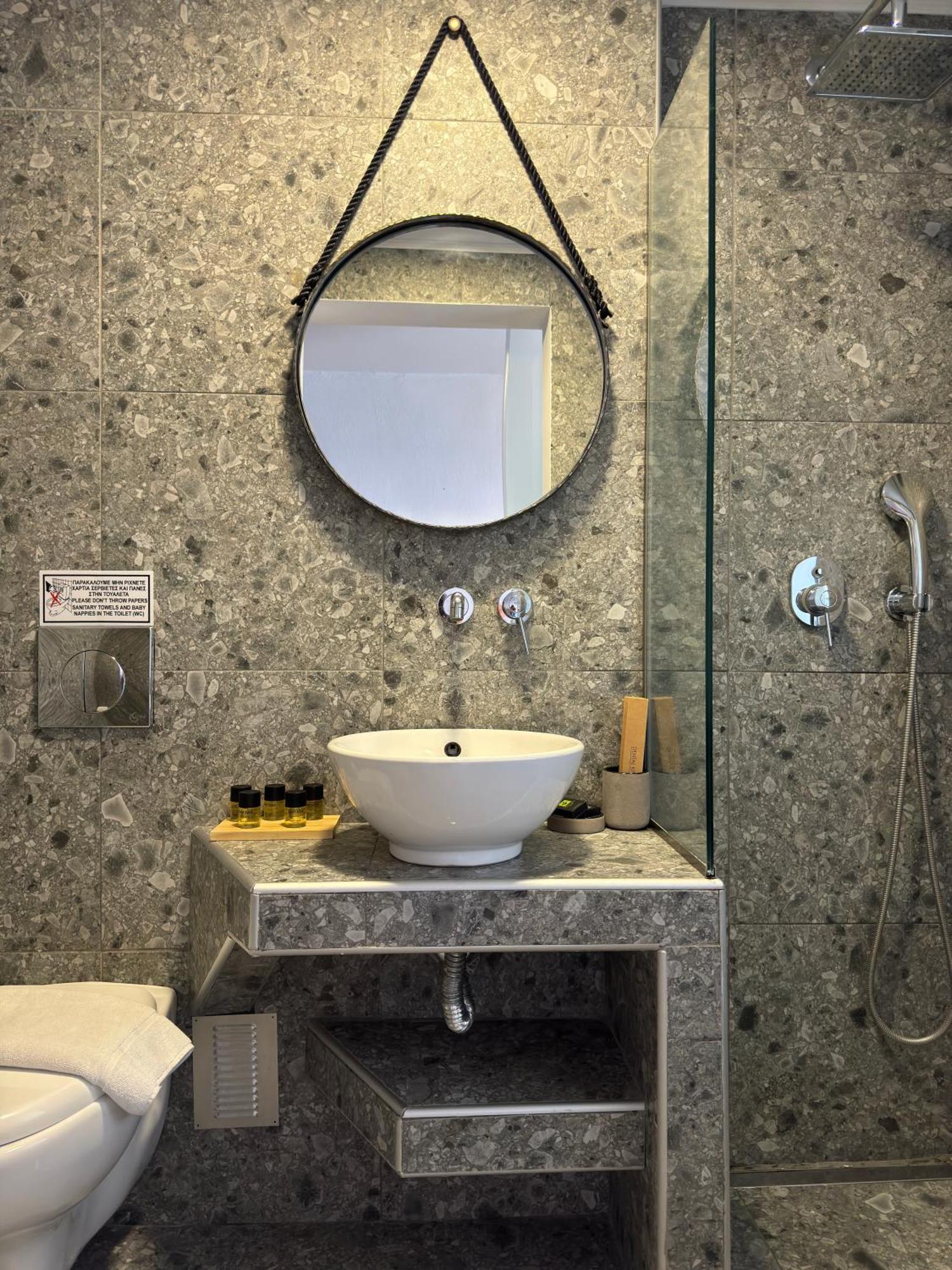 Ktima Papaoikonomou Apartment Potos Bagian luar foto